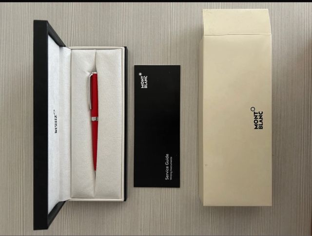 Penna Montblanc Pix Rossa rara