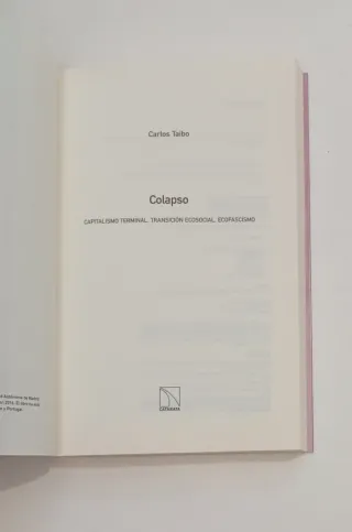 Libro Colapso capitalismo terminal