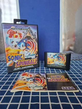 MEGADRIVE SONIC SPINBALL 