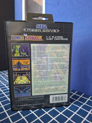 MEGADRIVE SONIC SPINBALL 