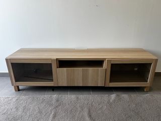 Mueble TV BESTA Ikea Madera