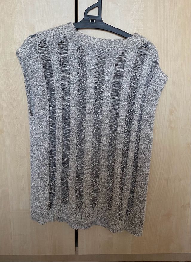 Chaleco Lefties gris talla M