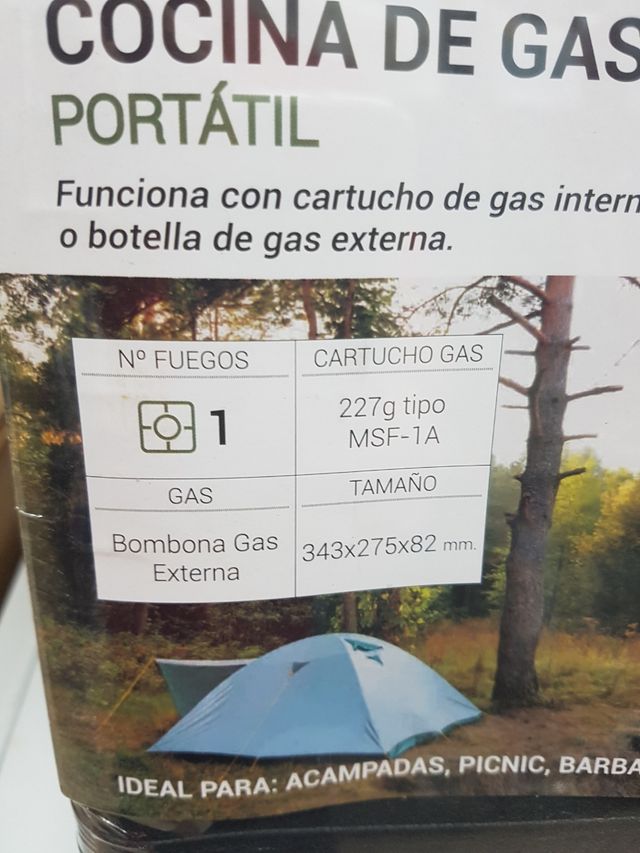 Cocina Gas Portátil Thulos Nueva