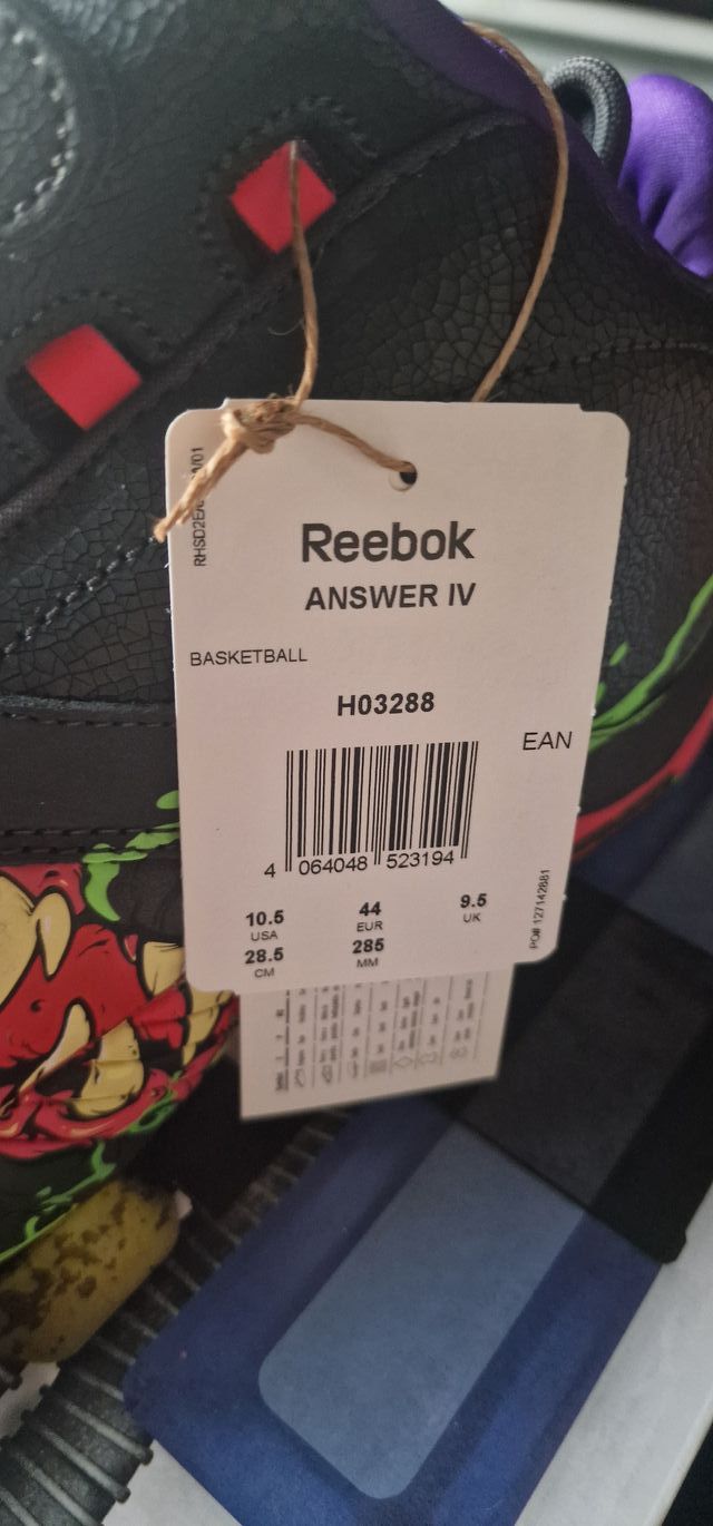 Reebok Answer 4 Terror Dogs Ghostbusters