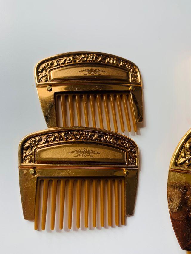 Peinetas Fallera Niña Doradas