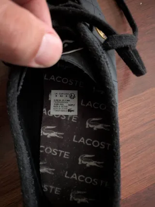 Zapatillas Lacoste Clublow Talla 42