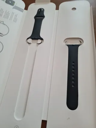 Correa Apple S/M 44mm Negra Original