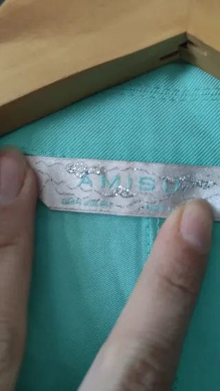 Blazer verde mujer