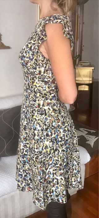 Abito Reiss in seta multicolor 
