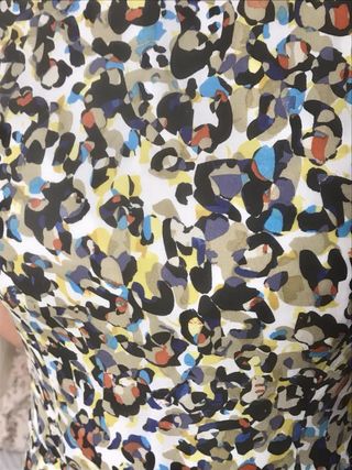 Abito Reiss in seta multicolor 