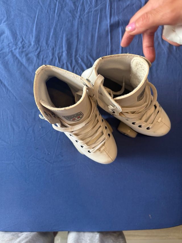 Patines Disco Funtomia Blancos 4 Ruedas