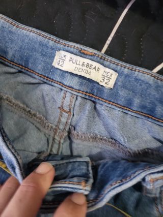 Pull&Bear Pantalón Vaquero Azul
