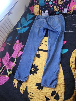 Pull&Bear Pantalón Vaquero Azul