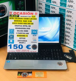 Portátil Acer Travelmate P253 Ocasión