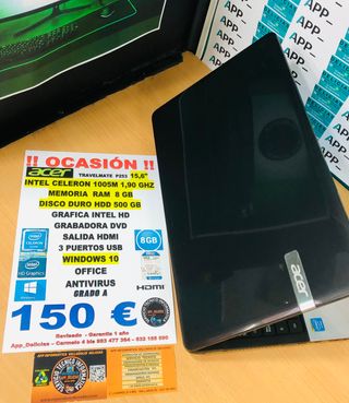 Portátil Acer Travelmate P253 Ocasión