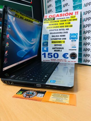 Portátil Acer Travelmate P253 Ocasión