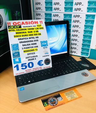 Portátil Acer Travelmate P253 Ocasión