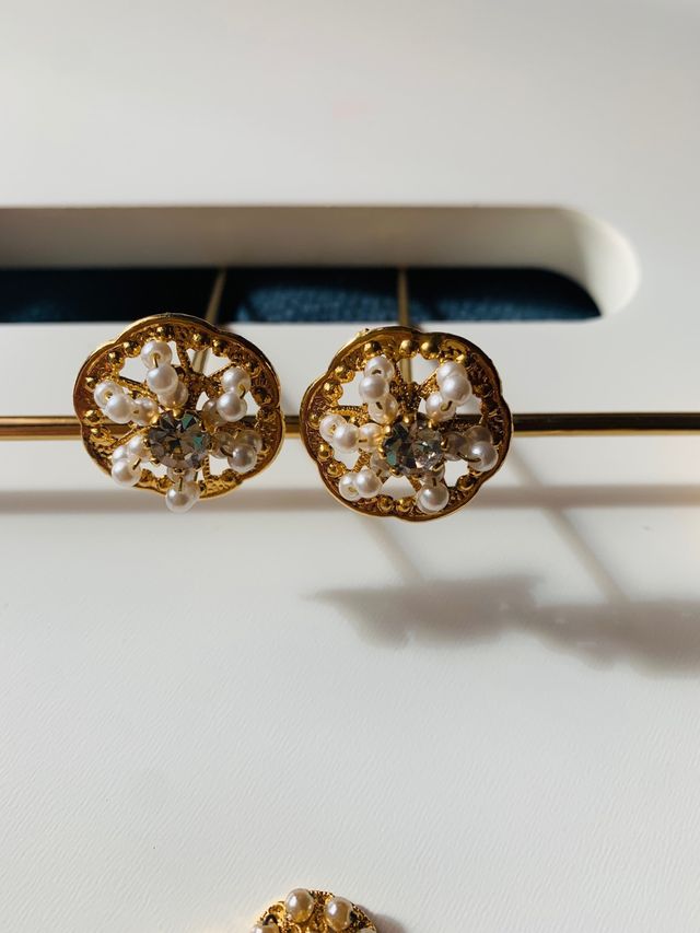 Aderezo Fallera Niña Dorado