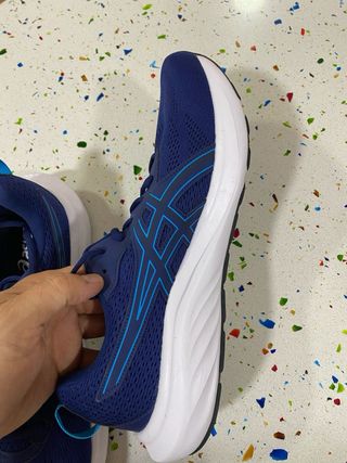 Zapatillas Asics 47 GEL-CONTEND 9 Hombre Azul NEW