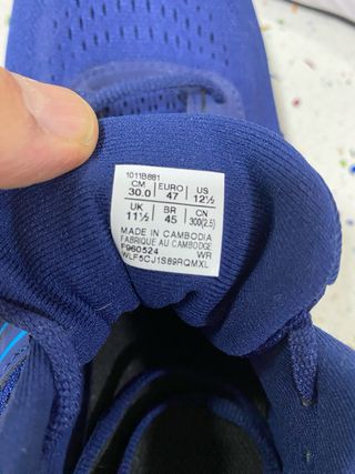 Zapatillas Asics 47 GEL-CONTEND 9 Hombre Azul NEW