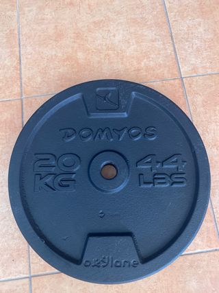 Disco de pesas Domyos 20kg