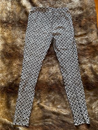 Leggings Surkana Estampados Blanco y Negro