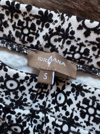 Leggings Surkana Estampados Blanco y Negro