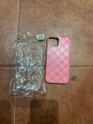Funda Gucci Rosa GG