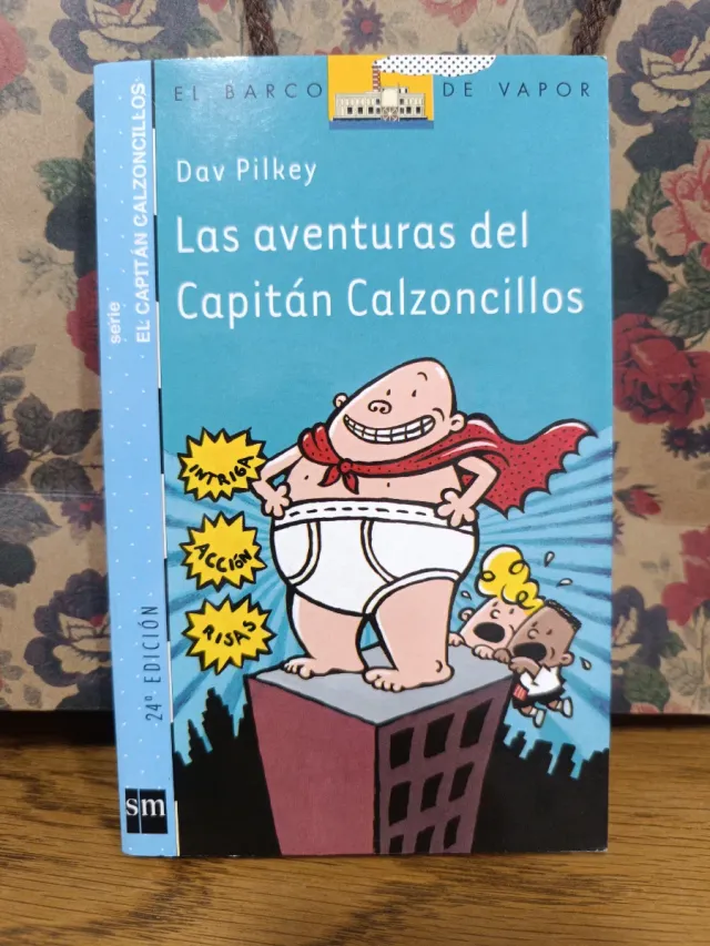 Las aventuras del Capitán Calzoncillos y el bar...