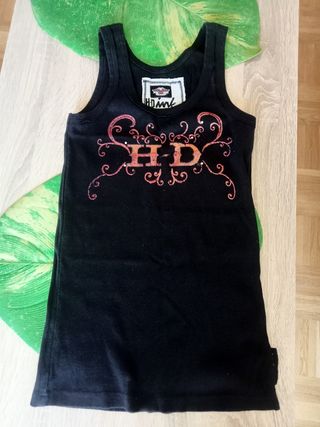 Camiseta Harley Davidson Alas Negra