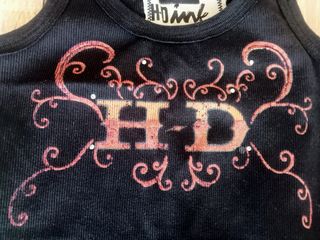 Camiseta Harley Davidson Alas Negra