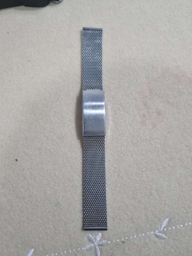 Bracciale vintage mesh argento