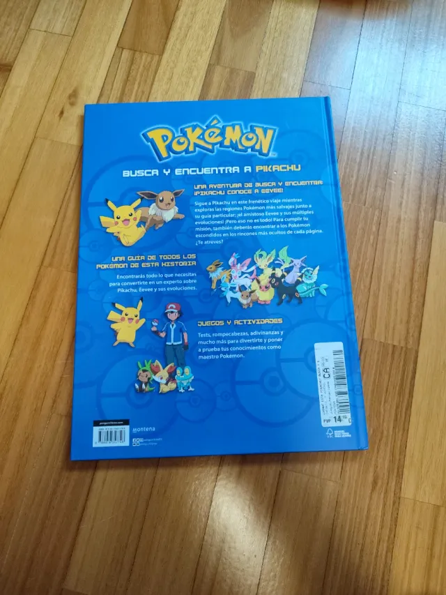 ¿Dónde está Pikachu? Busca y encuentra (Colecci...