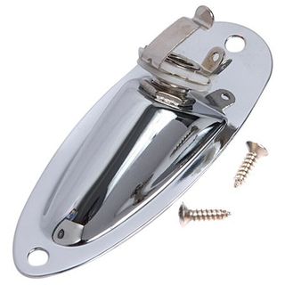 Jack guitarra stratocaster  bajo cromado o negro