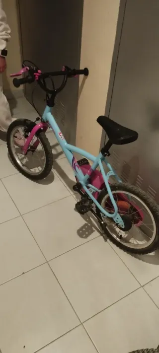 Bicicleta infantil rosa