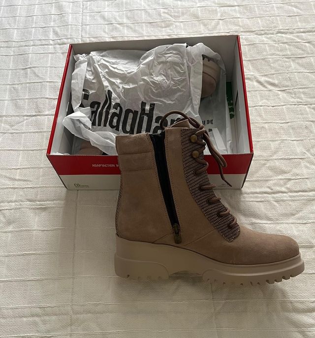 Botas Callaghan Adaptation Mujer Talla 40 Beige