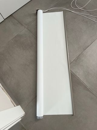 Estor / Cortina Opaca Blanco 105x250cm