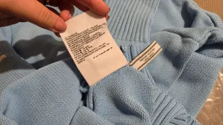 Sweatshirt / Camisola Ami Paris Azul Tam L