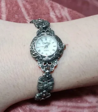 Reloj Delt Plata Ley Marquesitas