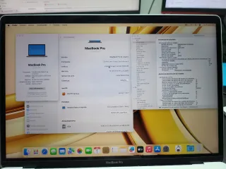 MacBook Pro 15 2017 Plata