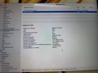 MacBook Pro 15 2017 Plata