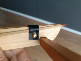 Ballesta de madera artesanal