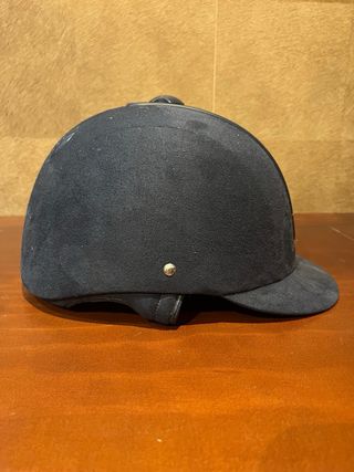 Casco hípica azul Fouganza