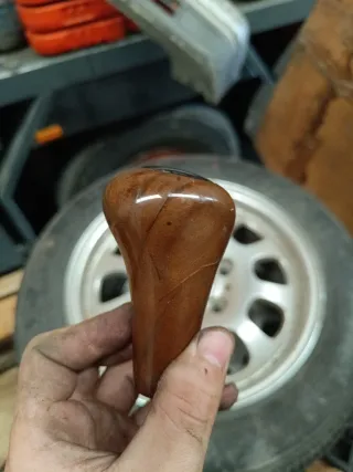 Pomo Palanca Cambios BMW Clásico Madera