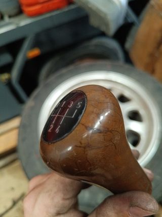 Pomo Palanca Cambios BMW Clásico Madera
