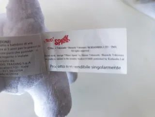 Peluche Spank 15cm con cerniera