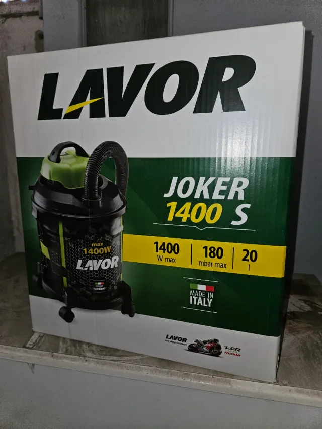 Lavor JOKER 1400 S Aspiratore Solidi Liquidi