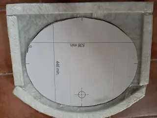 Lavabo de mármol para mueble