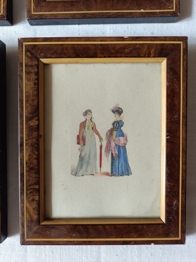 4 Láminas moda histórica