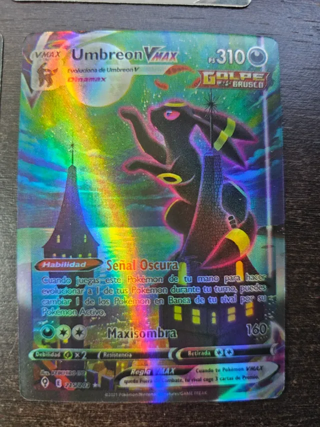 Cartas Pokémon Umbreon V/Vmax